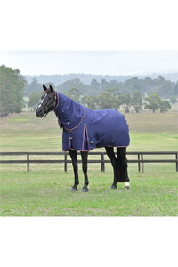 2025 WeatherBeeta Comfitec Essential Turnout Detach-A-Neck 1029014 - Navy
